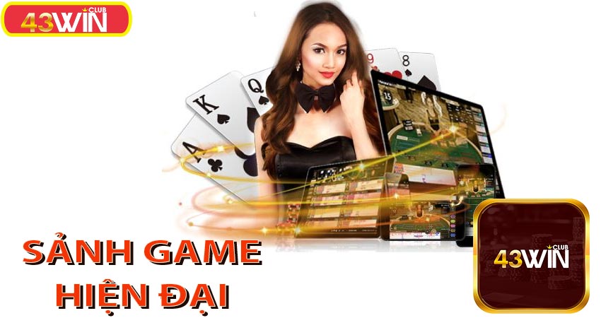 Sảnh game hiện đại thân thiện với người dùng